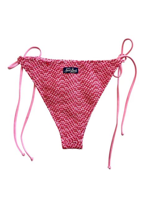 Costume donna Marielle MC2 Saint Barth 00337H Rosa slip crochet laccetti regolabili vestibilità regolare MC2 SAINT BARTH | Costumi | MARIELLE00337H21